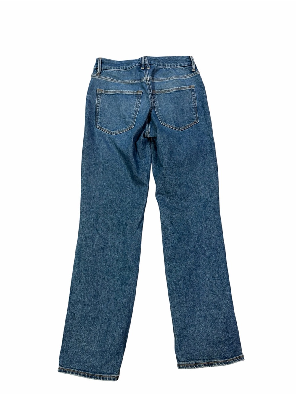 GOOD AMERICAN Ripped Knee High Waist Jeans - Picture 2 of 6